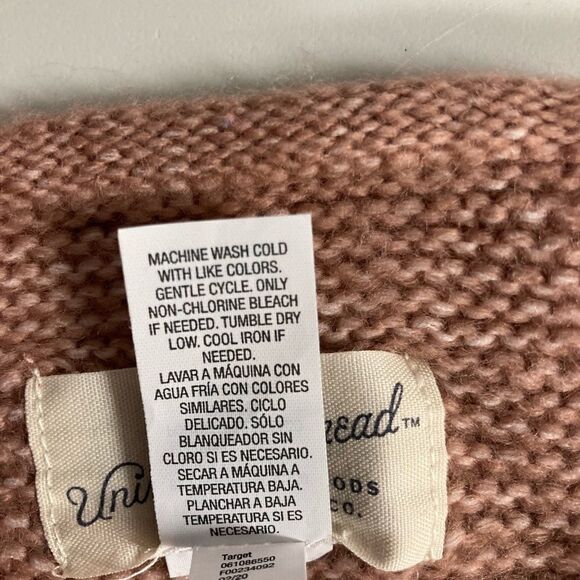 UNIVERSAL THREAD,Peachy/Tan Sweater Vest,longline - Picture 8 of 13